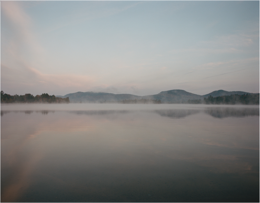Blue Mountain Lake at Sunrise