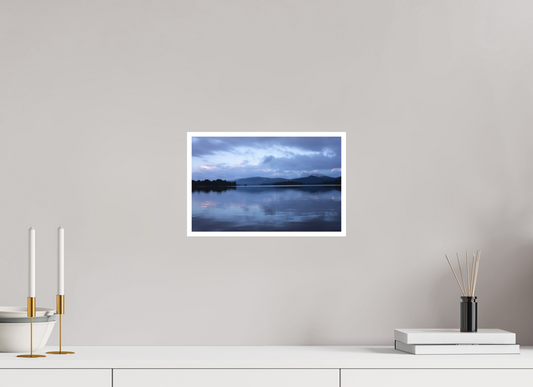 Blue Mountain Lake at Sunset