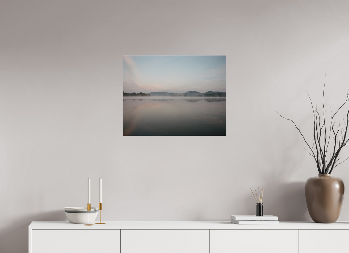 Blue Mountain Lake at Sunrise
