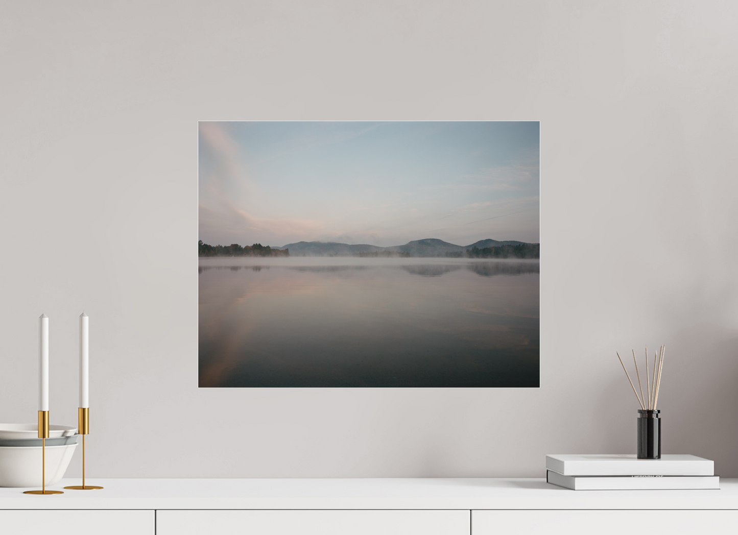 Blue Mountain Lake at Sunrise