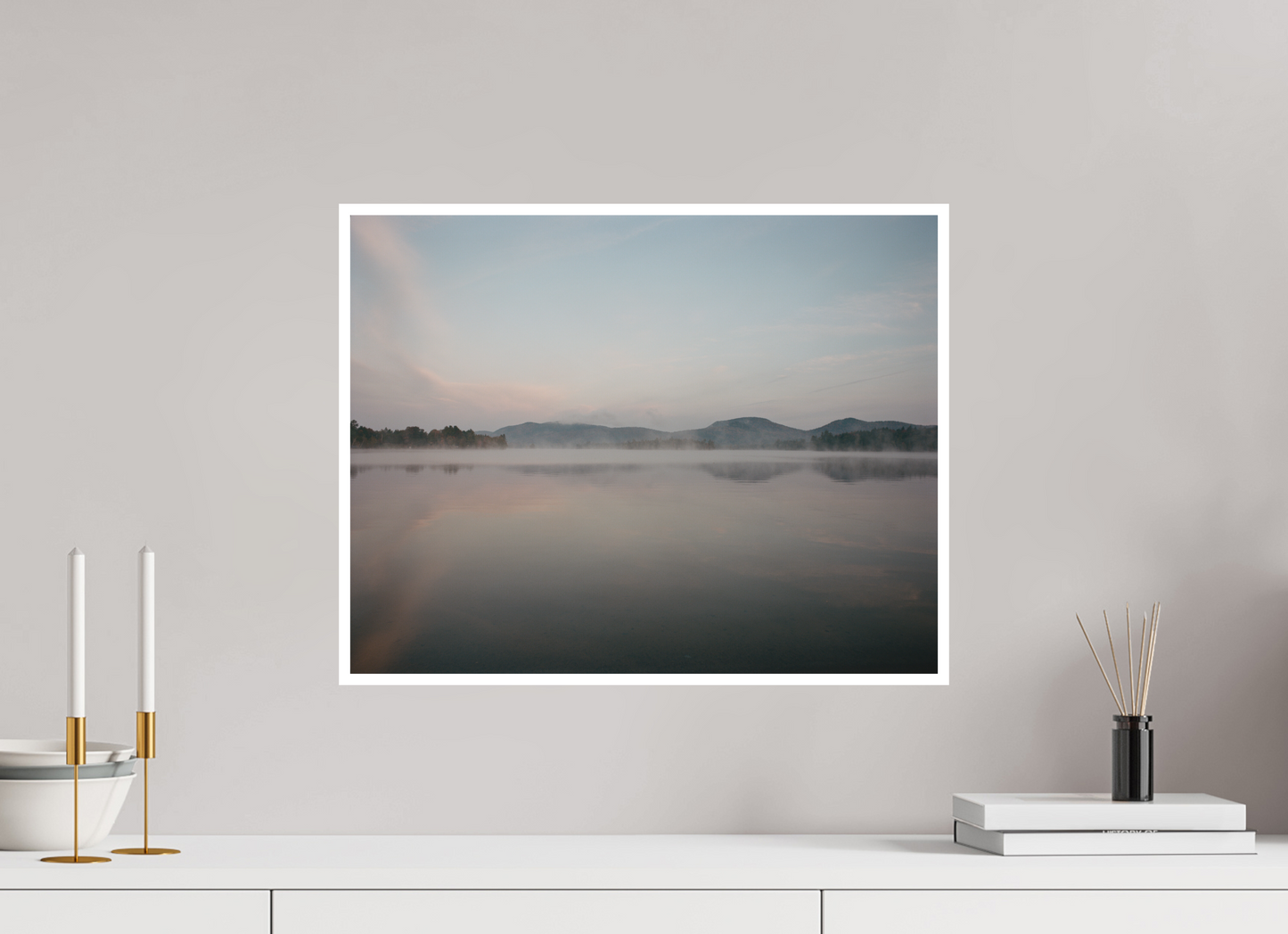 Blue Mountain Lake at Sunrise