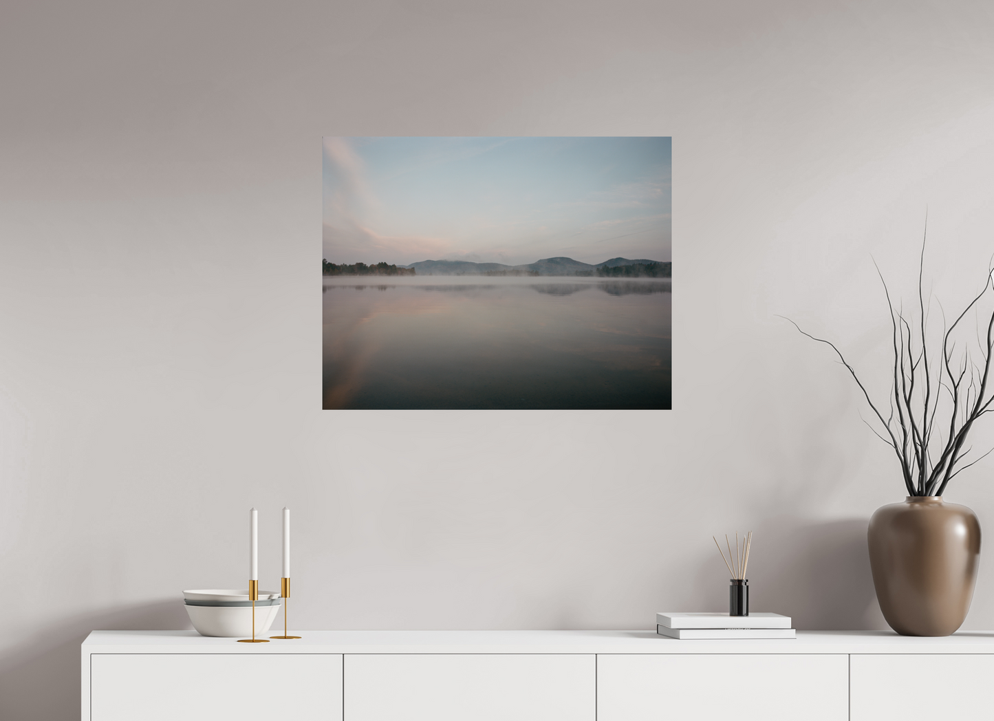 Blue Mountain Lake at Sunrise