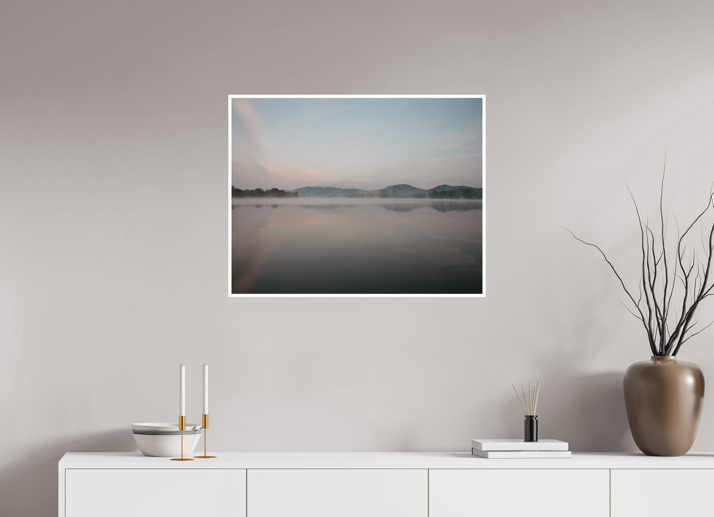 Blue Mountain Lake at Sunrise