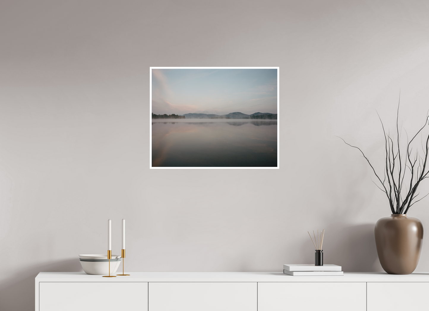 Blue Mountain Lake at Sunrise